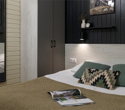 Люкс Скандинавия с собственной террасой и мини кухней. в Bergamo