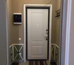 2-комнатные апартаменты люкс с 1 двуспальной кроватью и диваном с видом на море в Apart Ru Hotel