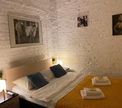 Двухместный номер с 1 кроватью и собственной ванной комнатой в Boho Loft Hotel Nevsky