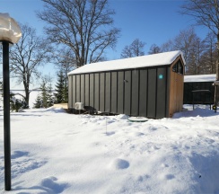 Четырёхместный Барнхаус на берегу озера в ЭкоPort на Отрадном