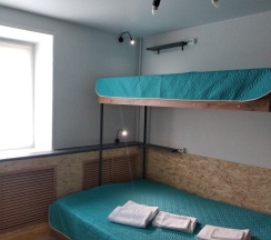 1-комнатные апартаменты студия с двухъярусной кроватью #1 в Easy Studio на улице Пушкинская