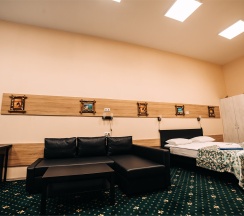 Семейный номер "Комфорт+" с кухней (№105) в Заря