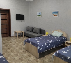 Номер "Стандарт" с 3 односпальными кроватями в Пилигрим