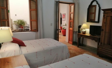 Двухместный номер Standard 2 отдельные кровати в Hotel Aitana Oaxaca