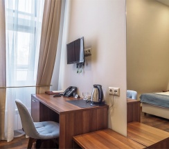 Одноместный номер на мансарде в Forton hotel