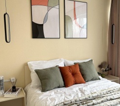 Номер эконом стандарт с 1 двуспальной кроватью в Дисней