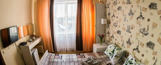 Номер стандарт с 2 односпальными кроватями (с завтраком) в Ark hotel