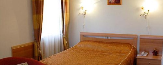 Номер стандарт с 1 двуспальной кроватью в Водолей