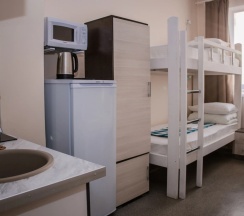 Четырёхместный номер Economy в Хостел на Фурье