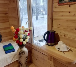 Коттедж стандарт с 2 односпальными кроватями в Колобок