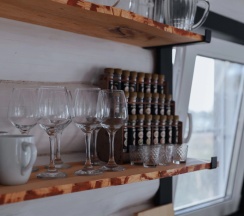 Люкс с красивым видом из окна в Банный остров