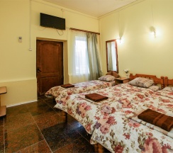Стандартный 3х местный номер 1 этаж в Green oasis Vavilon