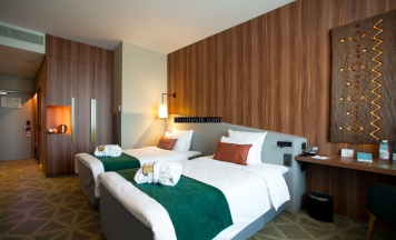 Номер стандарт с 2 односпальными кроватями в Mercure Саранск Центр