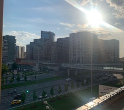 1-комнатные апартаменты студия в Алис на проспекте Ленинградском 34а