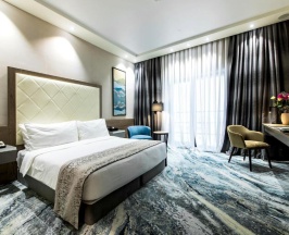 Двухместный номер Superior двуспальная кровать в Rixos Turkistan