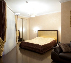 Номер студия с 1 двуспальной кроватью в Palmira Club