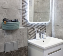 студия стандарт с видом на город для 1-2 гостей (центр, ул. Сакко, 24, "Vivaldi"), 515 в Viva aparts