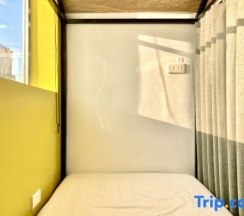 Кровать в общем номере (женский номер) в Bayhouse Hostel Penghu