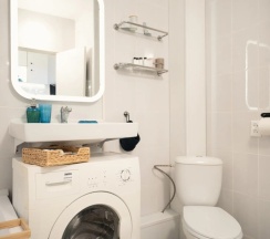 Апартаменты с красивым видом из окна в Апартаменты NEW Hygge House 15 минут от DME