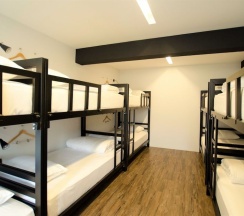 Кровать в общем номере в STrips the Poshtel - Hostel