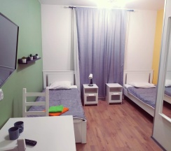Номер эконом с 2 односпальными кроватями в Крона