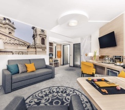 Двухместный полулюкс Classic двуспальная кровать в Mercure Budapest City Center Hotel