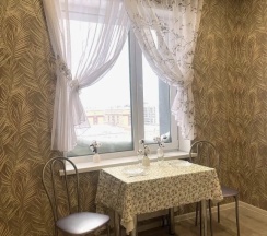 Двухместные апартаменты c 1 комнатой с красивым видом из окна (двуспальная кровать) в Апартаменты Дом 89 Сибирская 31а