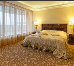 Двухместный люкс Presidential двуспальная кровать в Royal Hotel Spa&Wellness