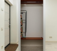 4-местные апартаменты люкс с балконом, вид на горы (#135) в Geo Apart