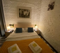 Двухместный номер с 1 кроватью и собственной ванной комнатой в Boho Loft Hotel Nevsky