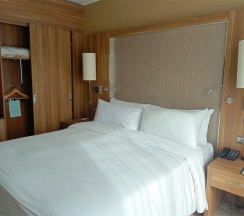 НОМЕР ДЛЯ ЛЮДЕЙ С ОГРАНИЧЕННЫМИ ВОЗМОЖНОСТЯМИ С БОЛЬШОЙ КРОВАТЬЮ (KING SIZE) в Doubletree by Hilton Tyumen