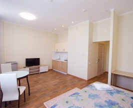 Студия  twin в Апартель