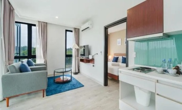 Двухместный номер с видом на бассейн 2 отдельные кровати в Wyndham Royal Lee Phuket