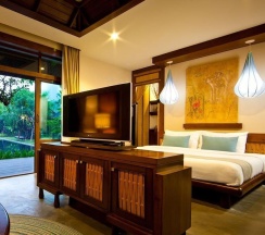 Люкс с видом на бассейн в Sibsan Resort & Spa Maeteang