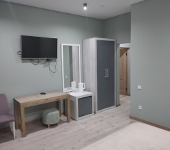 Двухместный номер Standard с балконом и с видом на горы двуспальная кровать в Эльбер