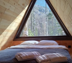 Домик в стиле A-FRAME в Golden Time