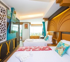 Двухместный номер Classic 2 отдельные кровати в Phi Phi Nice Beach Hotel Hip