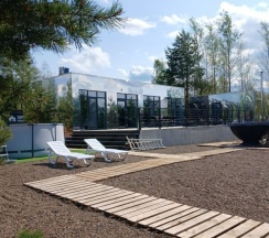 Дом "Holiday Home" с сауной в 12 Сосен