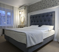 Двухместный люкс двуспальная кровать в Skif Hotel & Spa