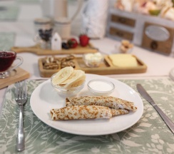 Улучшенный 2хместный номер с двумя кроватями в Albergo