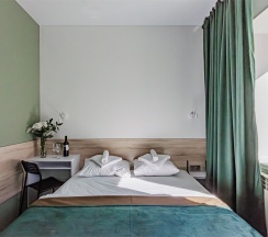 Номер с двуспальной кроватью в Берисон