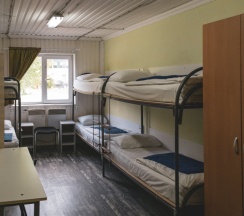 Кровать в общем номере (женский номер) в Sky Hostel