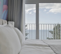 Номер с террасой Стандарт с видом на море 2 отдельные кровати в Garden Resort
