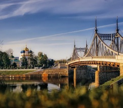 Двухместные апартаменты с видом на внутренний двор (двуспальная кровать) в Апартаменты Уютные в Центре Твери