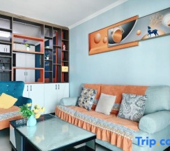 Двухместный номер Standard с видом на море 2 отдельные кровати в Rizhao Shuohai Seaview Homestay (Wanpingkou Branch)