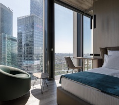 1-комнатные апартаменты студия в Best point Moscow City (Бест поинт Москва Сити)