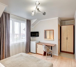 Комната стандарт с 1 двуспальной кроватью в Белая Лилия