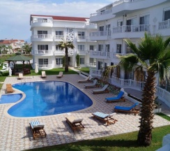 Апартаменты с видом на бассейн в BELKA GOLF RESİDENCE apt8 / BELEK