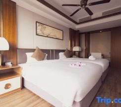 Люкс с 2 комнатами с видом на море в Jinghai Hotel & Resort
