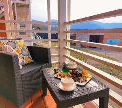 Трехместный Комфорт с террасой в Лоза Хутор